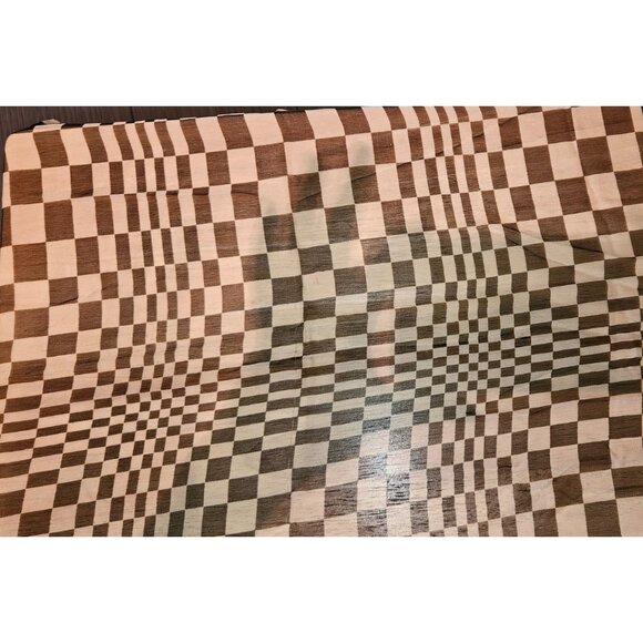 Vintage Scarves Set Neiman Marcus Italian Silk Geometric & Lace Checkered - Picture 3 of 14